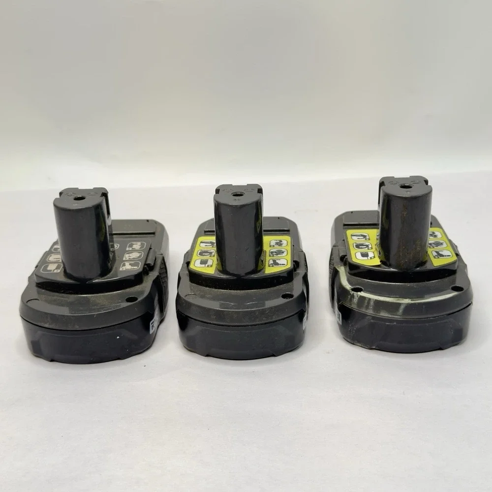 Ryobi 18volt Batteries P190 For Parts Not Working Lot Of 3